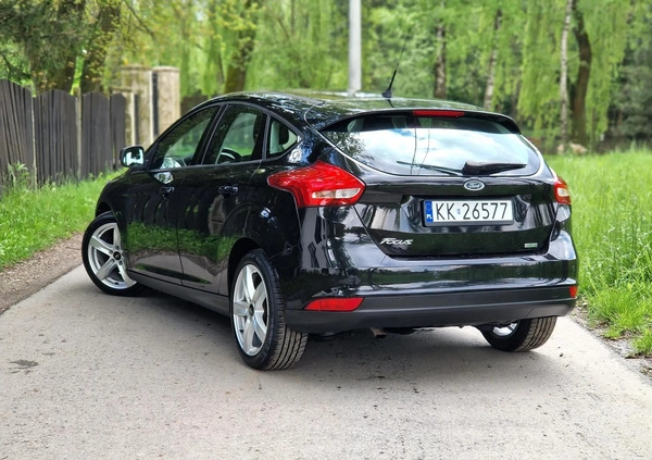 Ford Focus cena 34800 przebieg: 118000, rok produkcji 2015 z Kraków małe 596